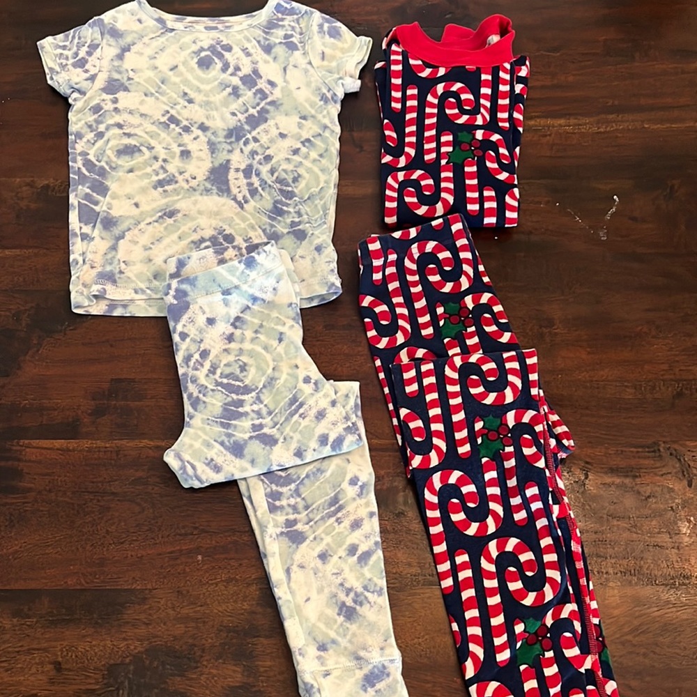 Girls organic pajama bundle